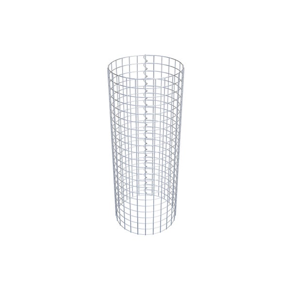 Gabionensäule Durchmesser 42 cm MW 5 x 5 cm rund - Höhe: 110 cm