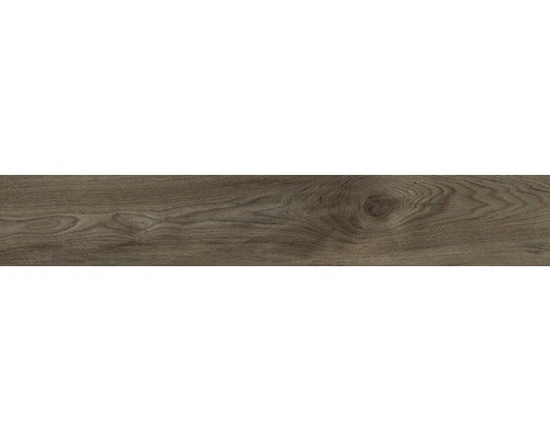 Feinsteinzeug Wand- und Bodenfliese Silentwood Tortora 20x120cm rektifiziert