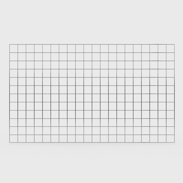 Gitter 5 x 5 cm Maschenweite - Maße: 100 x 60 cm