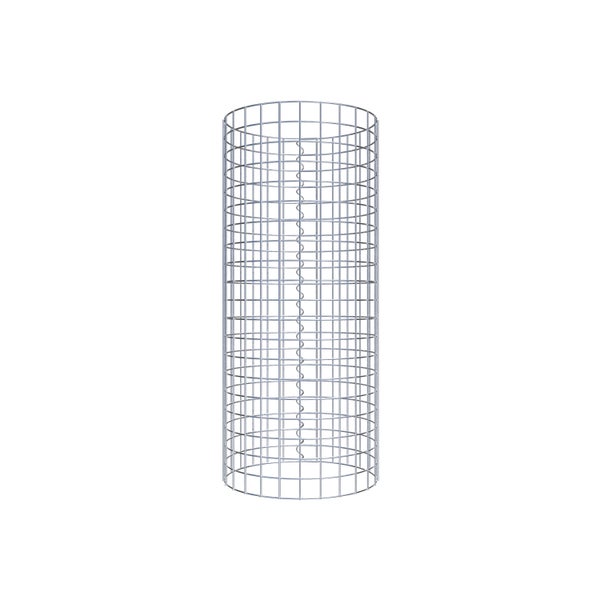 Gabionensäule Durchmesser 42 cm MW 5 x 5 cm rund - Höhe: 100 cm