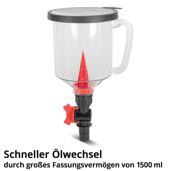 Ölwechseltrichter mit einem Fassungsvermögen von 1500 ml