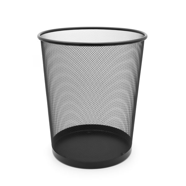 BigDean Papierkorb Mülleimer schwarz 20L Draht - Mülleimer Büro - robuster Papiereimer für Zuhause & Büro