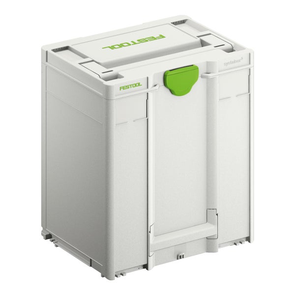 Festool Systainer³ XXL Werkzeugkoffer aus Kunststoff mit Tragegriff und T-LOC Verschluss.