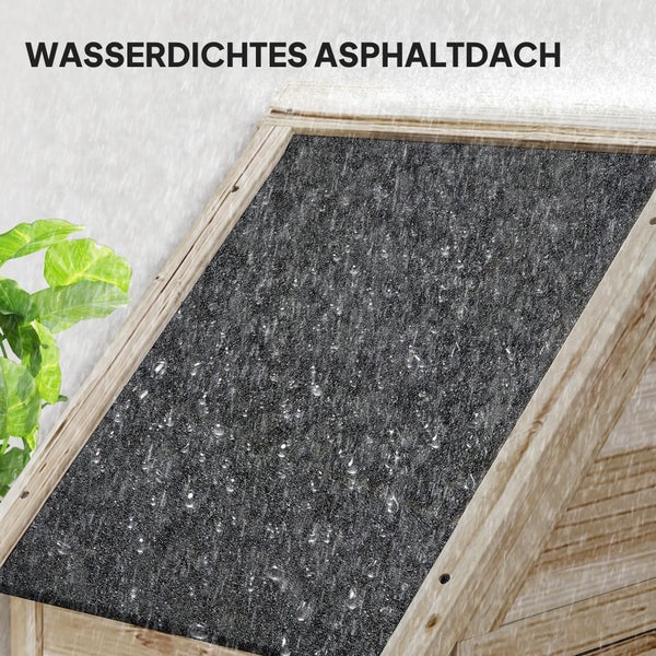 Wasserdichtes Asphaltdach für Gartenhaus