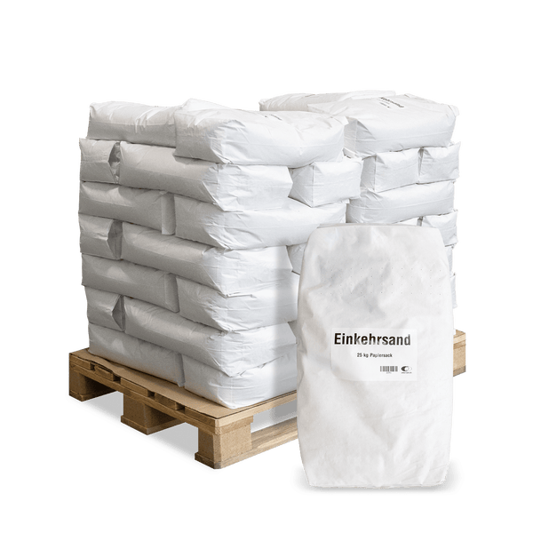 Wolff & Müller Fugensand 0 - 1 mm 25kg x 40 Sack 1000kg Palette Fugensand Einkehrsand