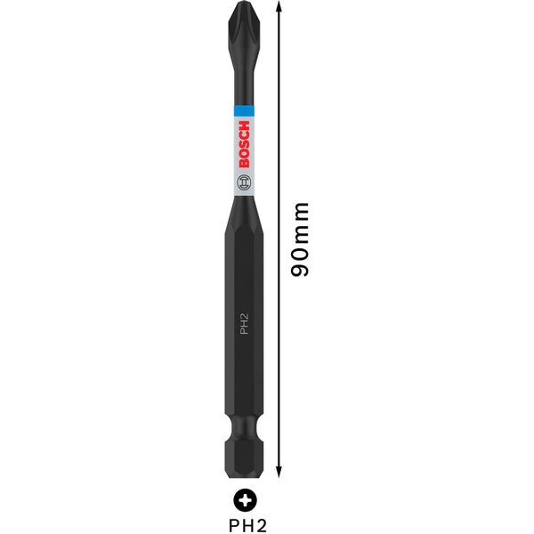 Bosch PRO Phillips Impact Bit PH2 90 mm - 2608522524
