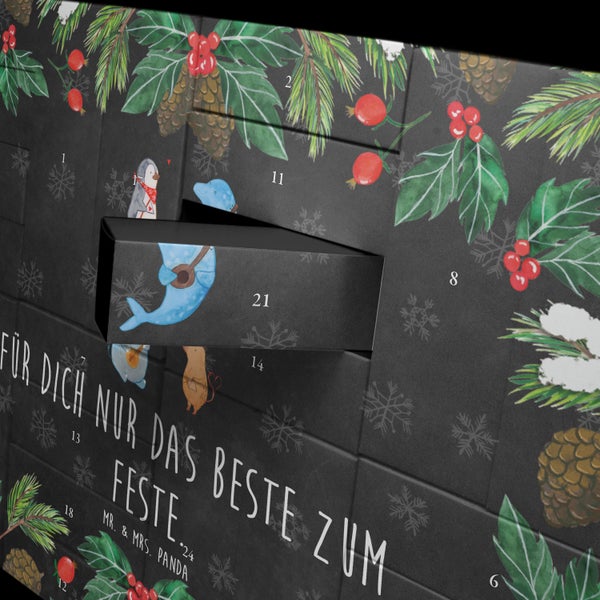 Mr. & Mrs. Panda Befüllbarer Adventskalender Big Band - Schwarz