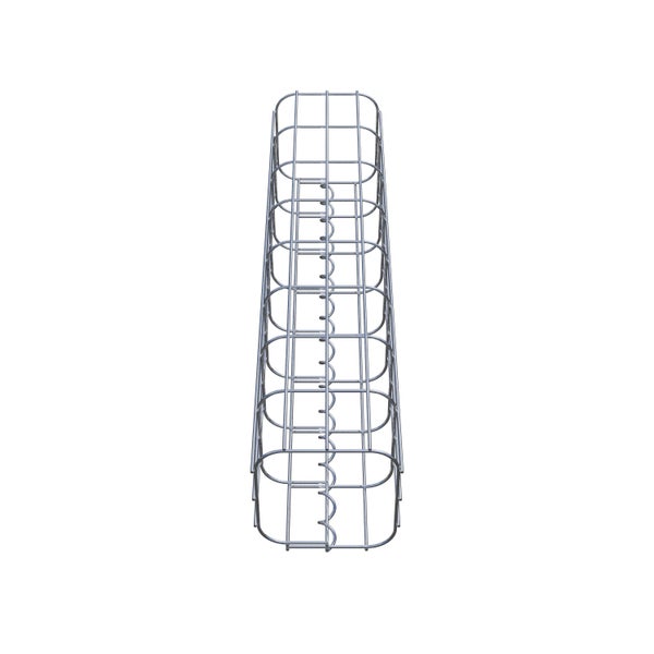 Gabionensäule 17 x 17 cm, MW 5 x 10 cm eckig - Höhe: 0,80 m