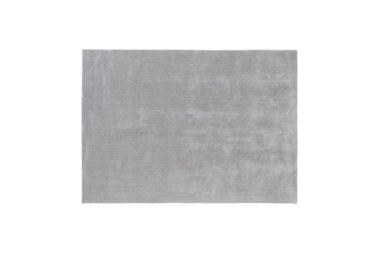 Undra Teppich 240x170 cm Polyester grau. 170 X 240 X 1 cm