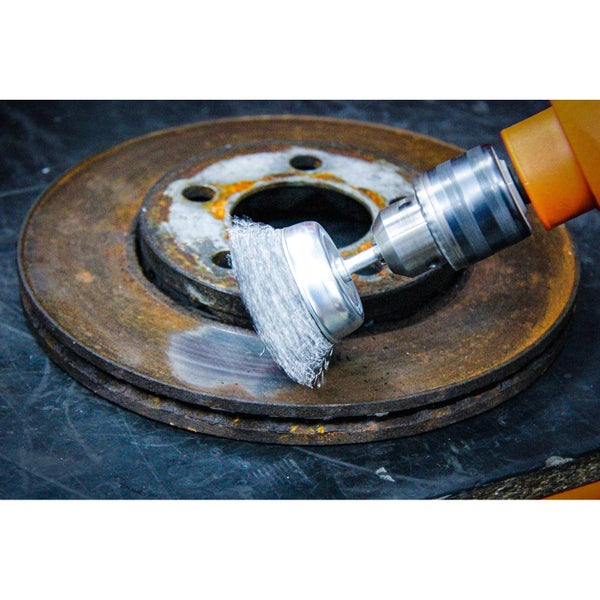 Feststellzange aus Metall mit Griffen