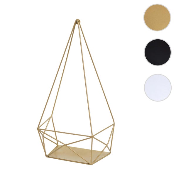Dekohänger aus Metall in geometrischer Form
