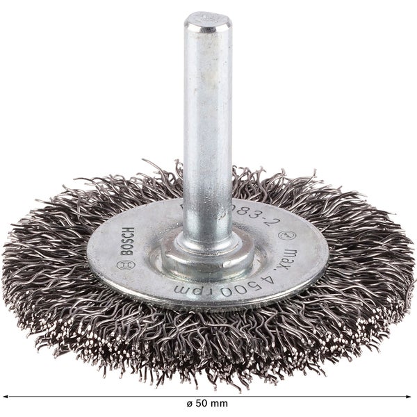 Bosch PRO Metal clean Scheibenbürste 50 x 0,30 mm gerader Schaft - 2608622112