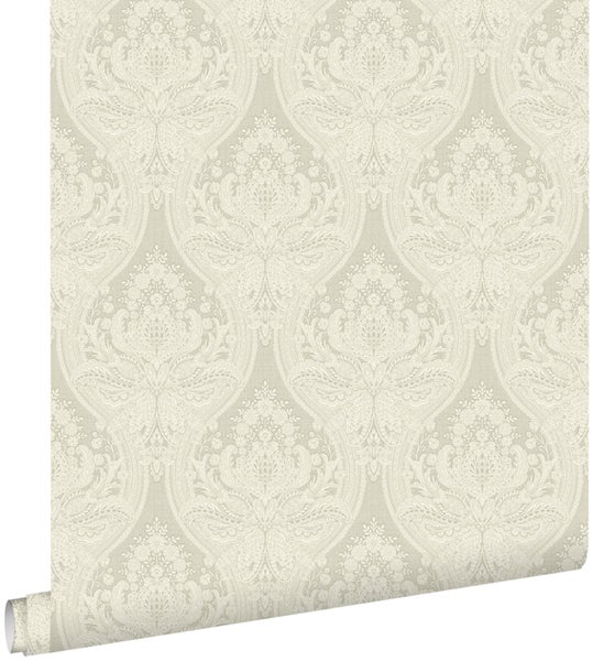 ESTAhome Tapete Barockmuster Braun - 53 cm x 10.05 m - 127606
