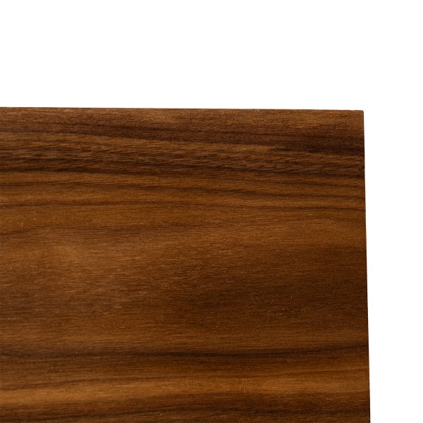 Holzplatte mit Maserung in Nussbaum Optik