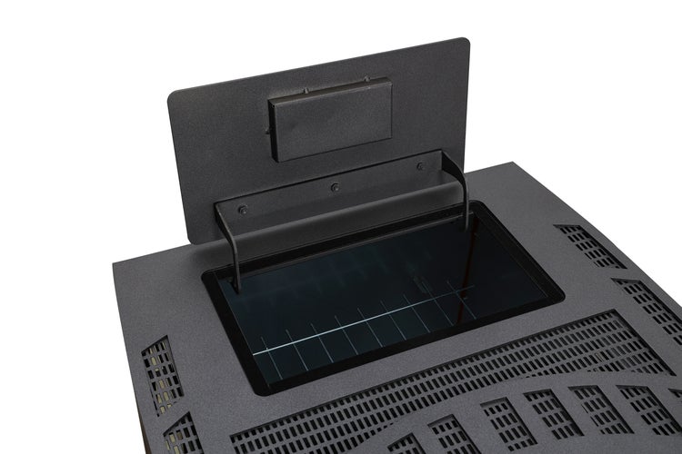SCHENGER Pelletofen HP51 Schwarz A+ 8,8kW Vollautomatisch+WIFI+Eco Modus