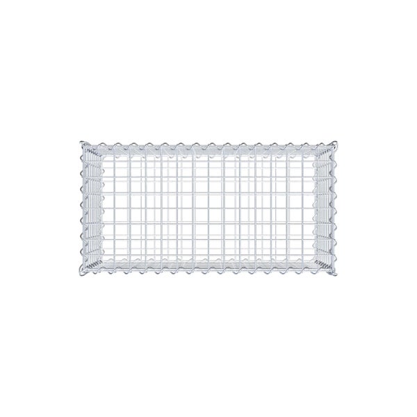Gabione 80 cm x 40 cm x 40 cm (L x H x T), Maschenweite 5 cm x 5 cm, Spirale