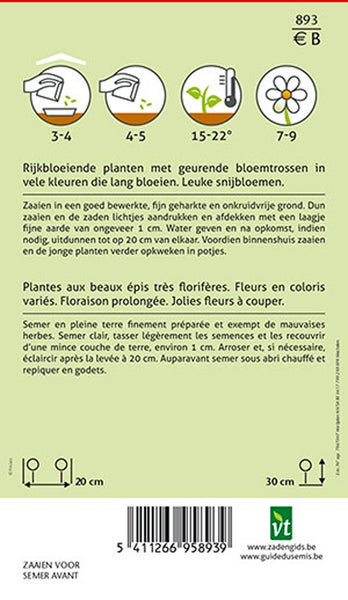 Informationen zur Aussaat von Blumensamen