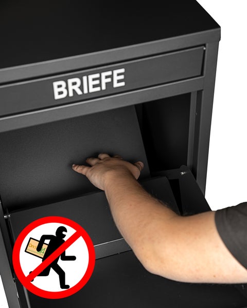 Ondis24 Korona Postbox für Pakete und Briefe mit Paketsafe Paketbox