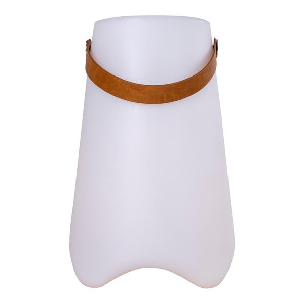 Bristol Lampe Weinkühler wiederaufladbar weiß. 25 X 25 X 38 cm