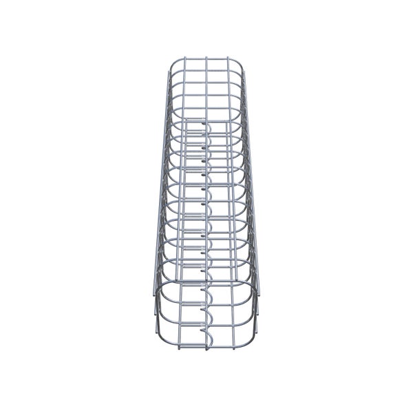 Gabionensäule 17 x 17 cm, MW 5 x 5 cm eckig - Höhe: 0,70 m