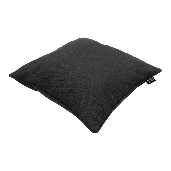 Dekokissen Schwarz Canvas Eco+ - Ca. 50x50 cm - 4er-Set