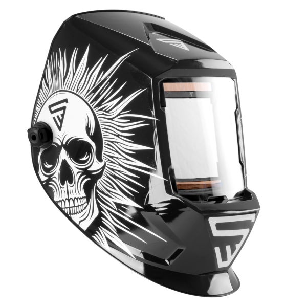 STAHLWERK Automatik Schweißhelm ST-990 SE Sonderedition Skull Real Colour