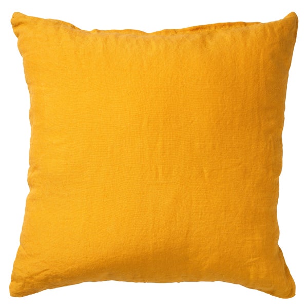Linn Kissenbezug - Unifarben 45x45 cm, Gelb