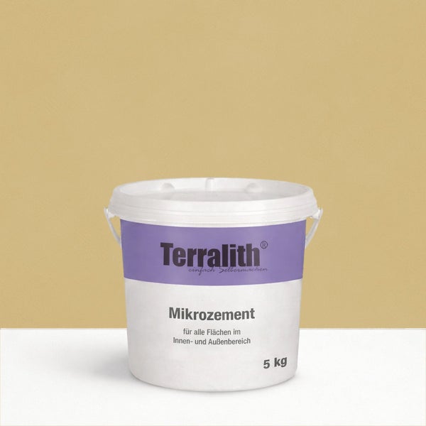 Terralith Mikro Zement 5 Kilogramm für den Innen- und Aussenbereich
