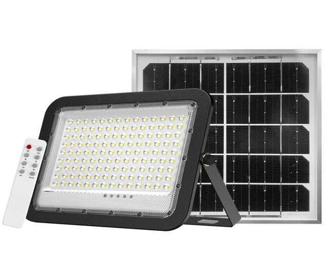 Solarstrahler mit Solarpanel und Fernbedienung