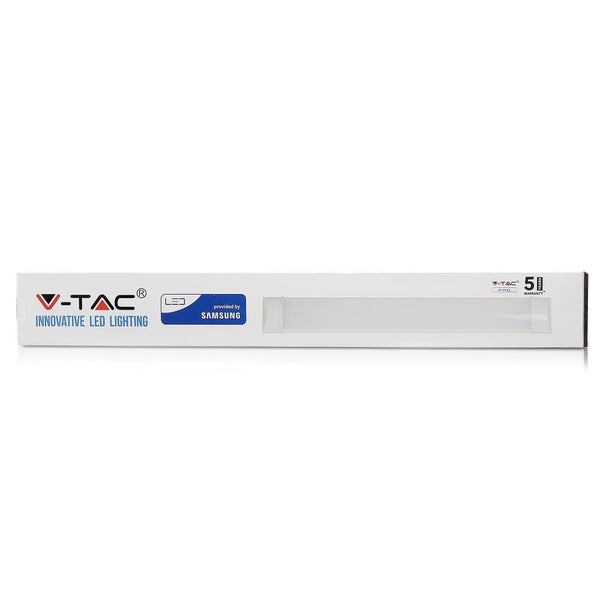 V-TAC LED-Röhre in Verpackung mit Hinweis auf fünf Jahre Garantie