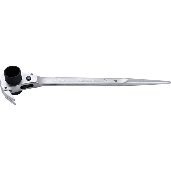 BGS Gerüstbauer-Knarre 4-in-1 SW 19 x 22 mm - 6696