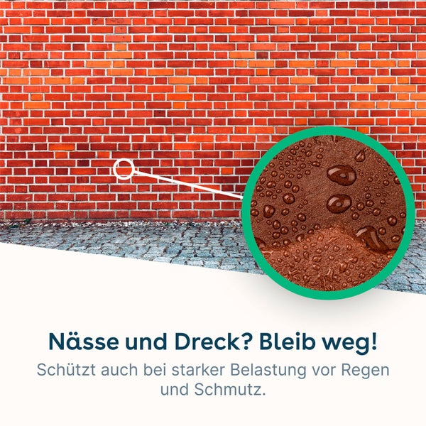 eco:fy Stein-Imprägnierung • Versiegelung gegen Regen und Schmutz