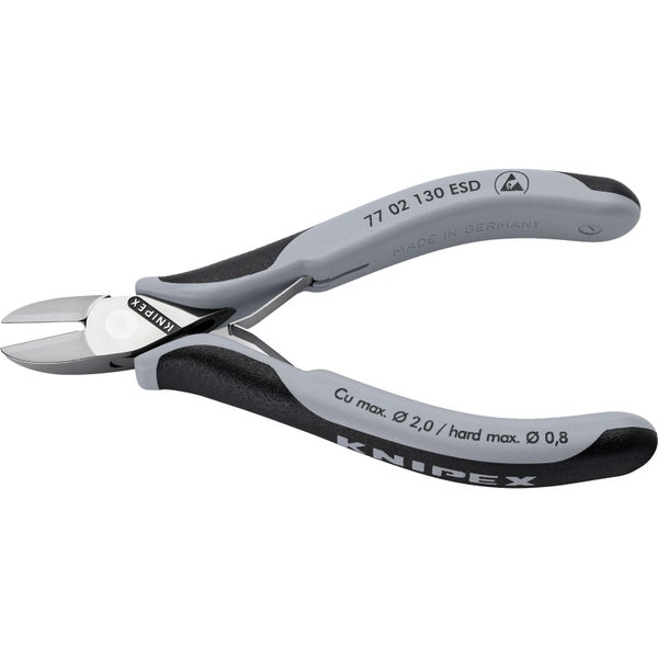 Knipex Elektronik-Seitenschneider ESD - 7702130ESD
