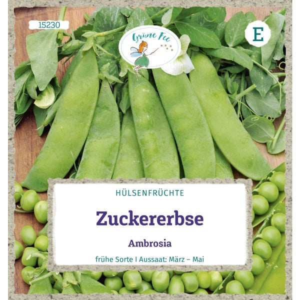 Zuckererbse Ambrosia Samen von Grüne Fee