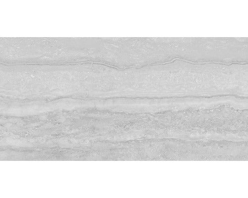Wand- und Bodenfliese Memento Travertino ambra lappato 59x118 cm