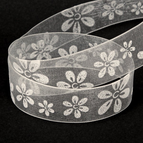 Dekoratives Band mit Blumenmuster