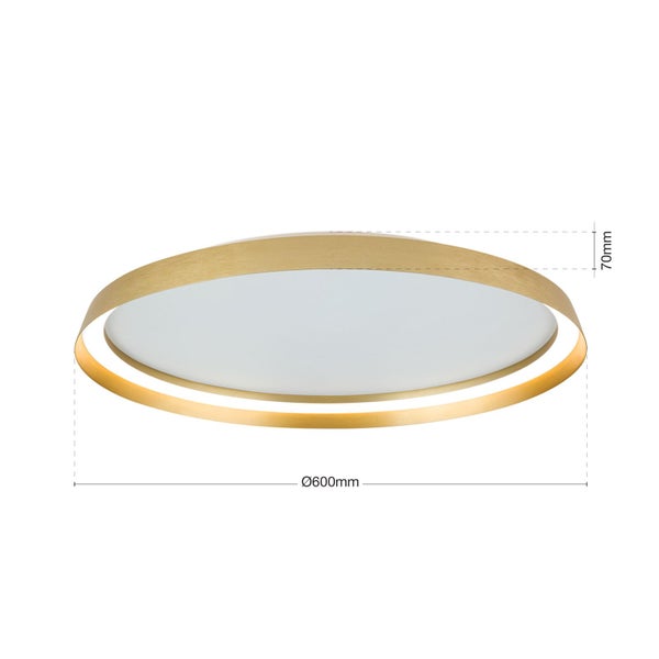 Deckenleuchte, Durchmesser 600 mm