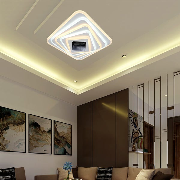 V-TAC VT-7958 - Designer-Deckenleuchten - IP20 - Weißes Gehäuse - 150 Watt - 15500 Lumen - 3IN1