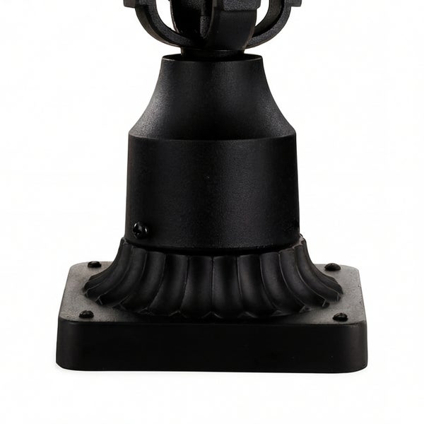 Sockel einer Außenleuchte