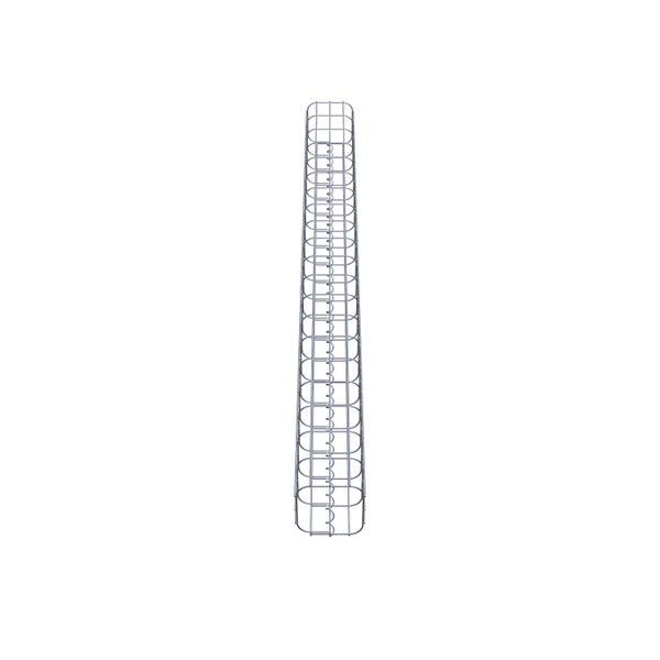 Gabionensäule 17 x 17 cm, MW 5 x 10 cm eckig - Höhe: 2,00 m