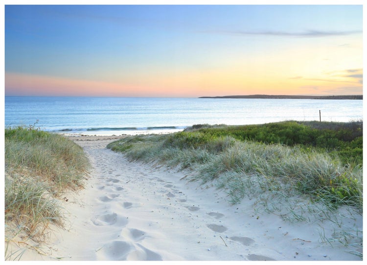 Fototapete Strand Meer Nordsee Vlies Tapete Wohnzimmer 300X210 cm