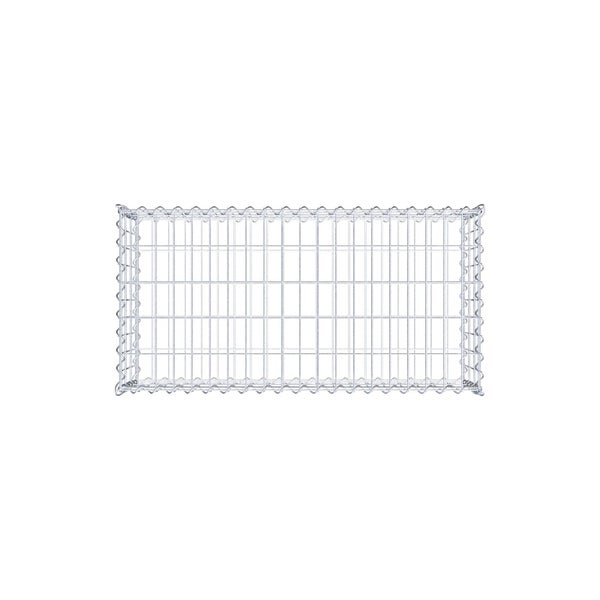 Gabione 100 cm x 30 cm x 50 cm (L x H x T), Maschenweite 5 cm x 10 cm, Spirale