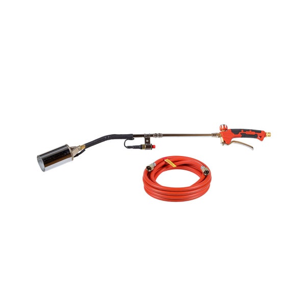 ROTHENBERGER Industrial 2tlg. Anwärmbrenner ECO Piezo inkl. 5 m Propangasschlauch & Piezo-Zündung FT bis 1.060°C - 1500004926