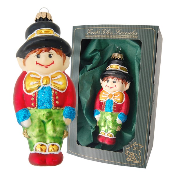 Der junge Mann aus Alice im Wunderland 13cm , 1 Stck., Weihnachtsbaumkugeln, Christbaumschmuck, Weihnachtsbaumanhänger