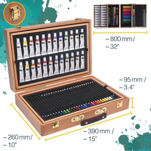 Artina Bologna Malset für Acrylmalerei (127tlg)