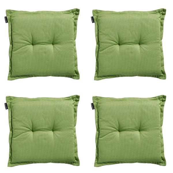 Sitzkissen Rib lime - Ca. 50x50 cm - 4er-Set