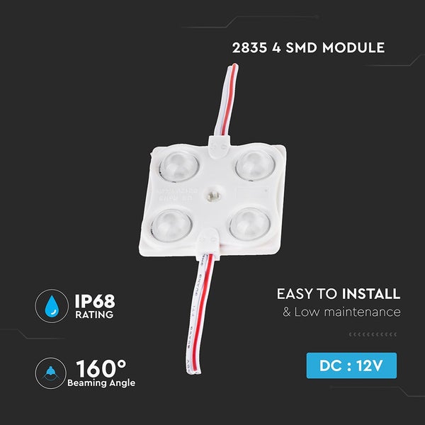 2835 4 SMD Modul für einfache Installation und geringen Wartungsaufwand, IP68 Bewertung und 160 Grad Abstrahlwinkel
