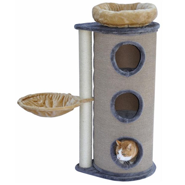 Kratztonne grau beige