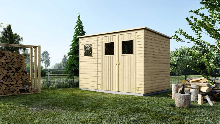 Gartenhaus, Gerätehaus 4,86m2 - 2,70x1,80m