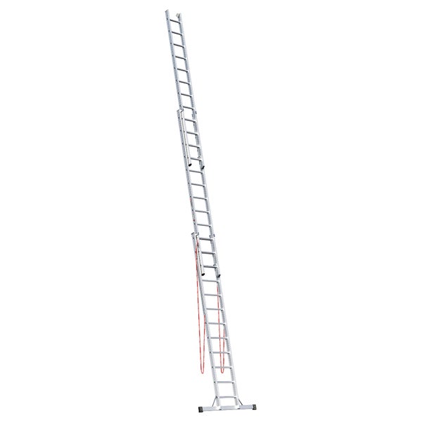 Ausgezogene Mehrzweckleiter aus Aluminium